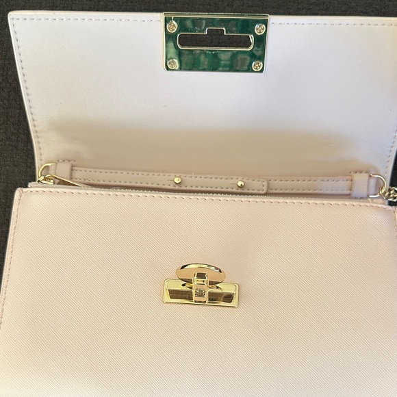 NWT Ted Baker Elegant Pink Crossbody Bag - Picture 7 of 10